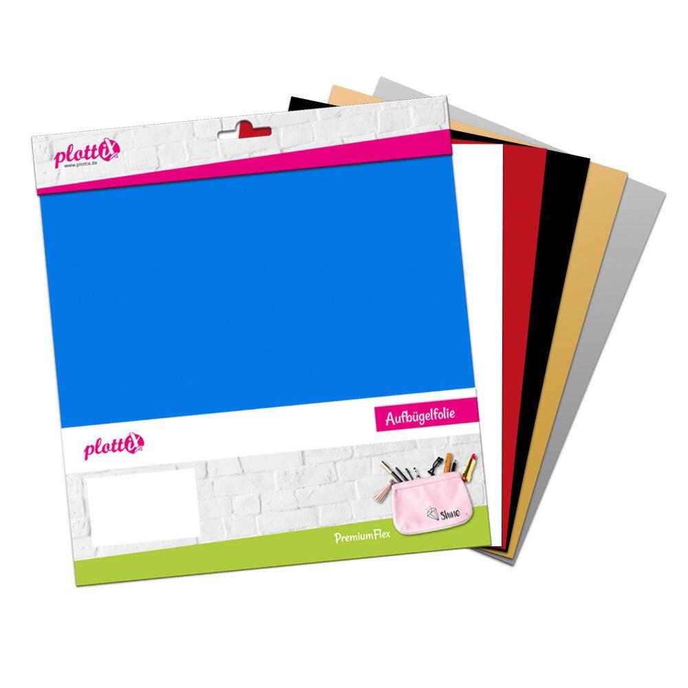 Plottix Premium Flex Bundle 1 - 6 roba (30 cm x 30 cm)