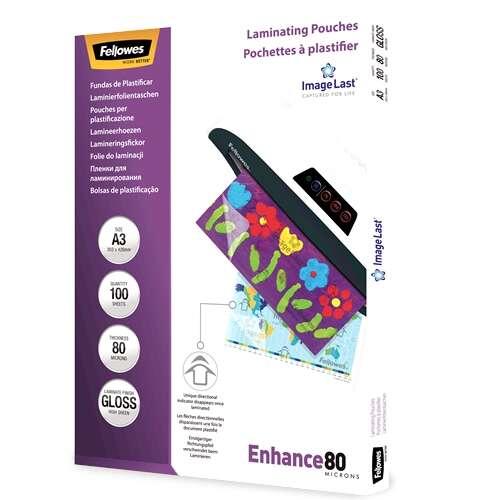 IL LAMINATING POUCH A3 80MIC 100PK