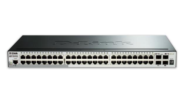 D-Link DGS-1510-52X switch di rete Gestito L3 Gigabit Ethernet (10/100/1000) 1U Nero