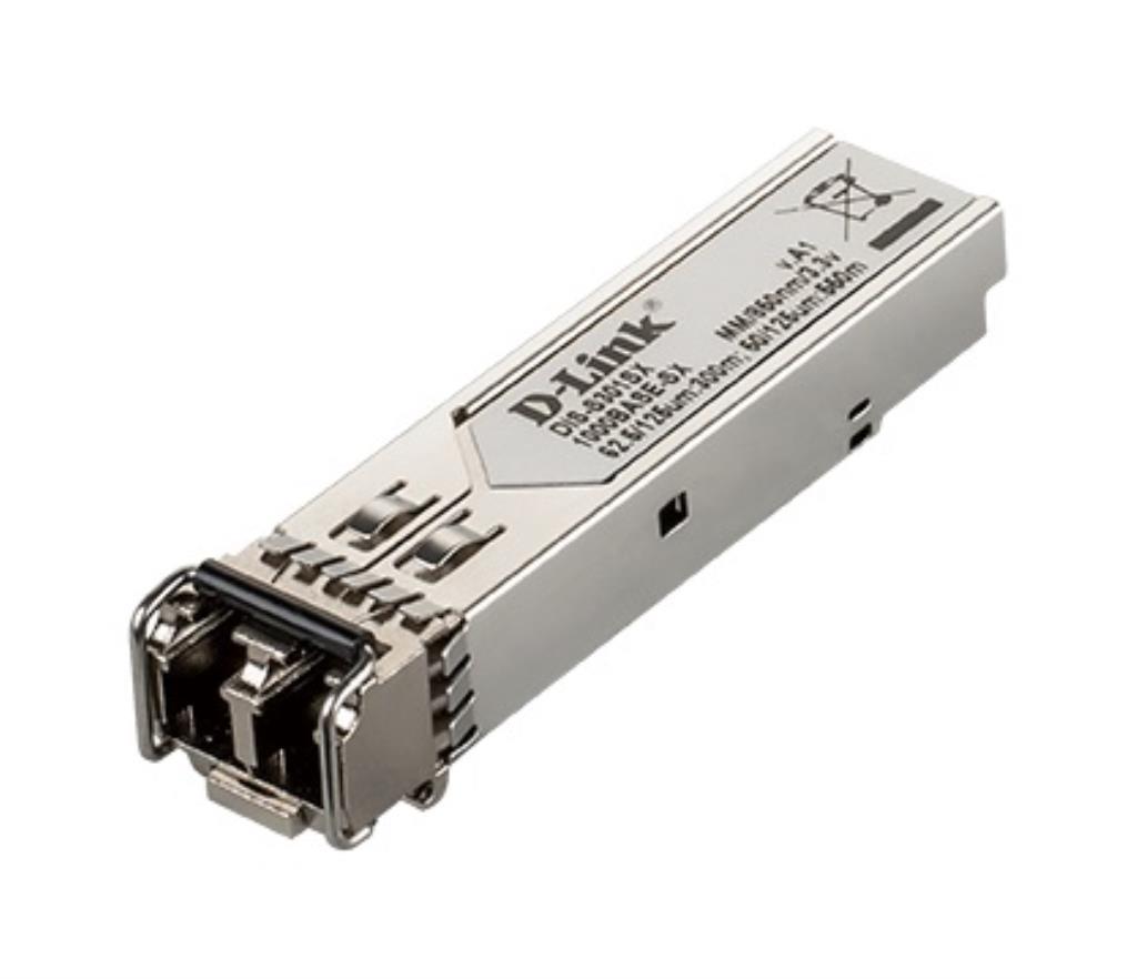 D-Link DISS301SX modulo del ricetrasmettitore di rete Fibra ottica 1000 Mbit/s mini-GBIC (D-Link DIS S301SX - SFP mini-GBIC tr)