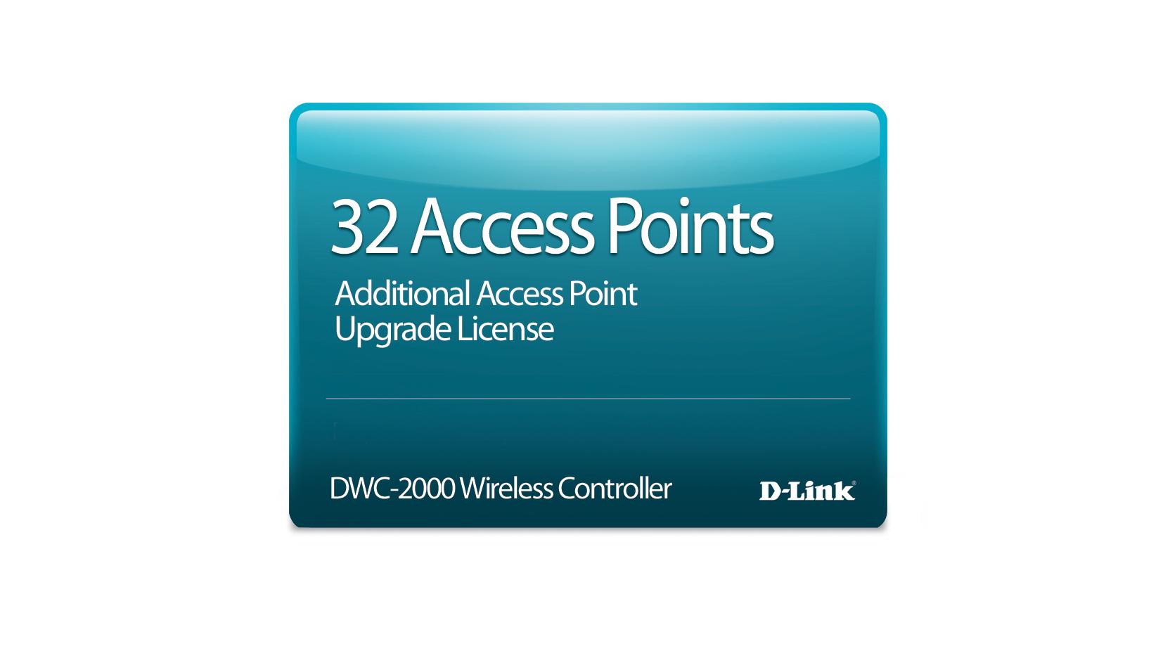 D-Link DWC-2000-AP32-LIC licenza per software/aggiornamento