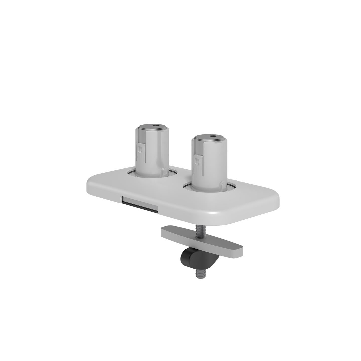 Dataflex 65.820 Accessorio per il montaggio del monitor (Dataflex Viewprime bolt through desk - mount 820 - white [5Years warra