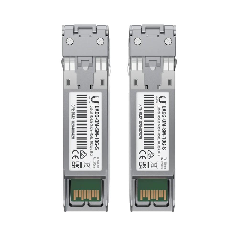 Ubiquiti UACC-OM-SM-10G-S-2 | Modulo SFP+ | BIDI, SM, Simplex LC, 10Gbps, 10km