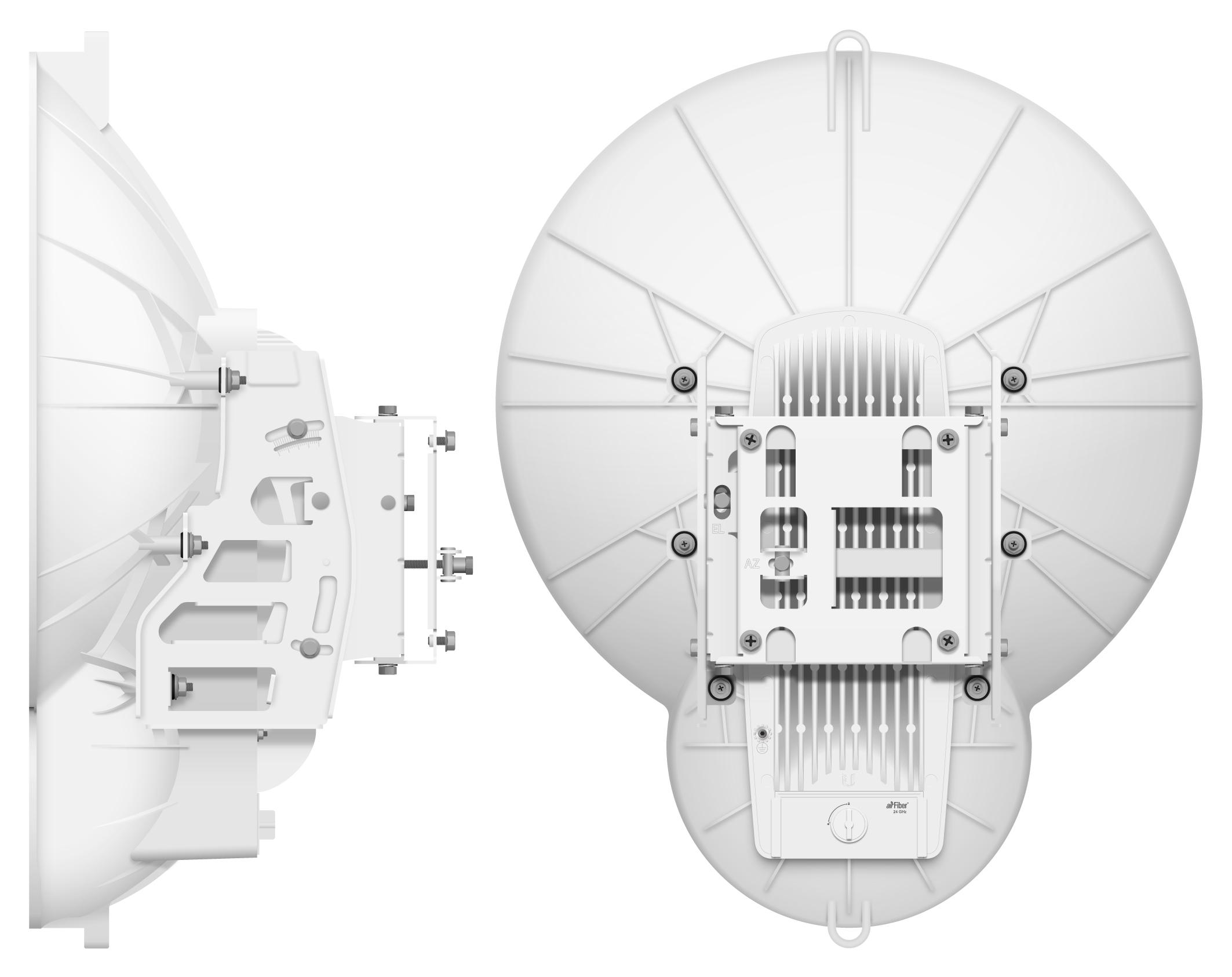 Ubiquiti AF-24HD-EU | Ponte Radio | AirFiber HD, 24GHz, 1x RJ45 1000Mb/s, 40dBi