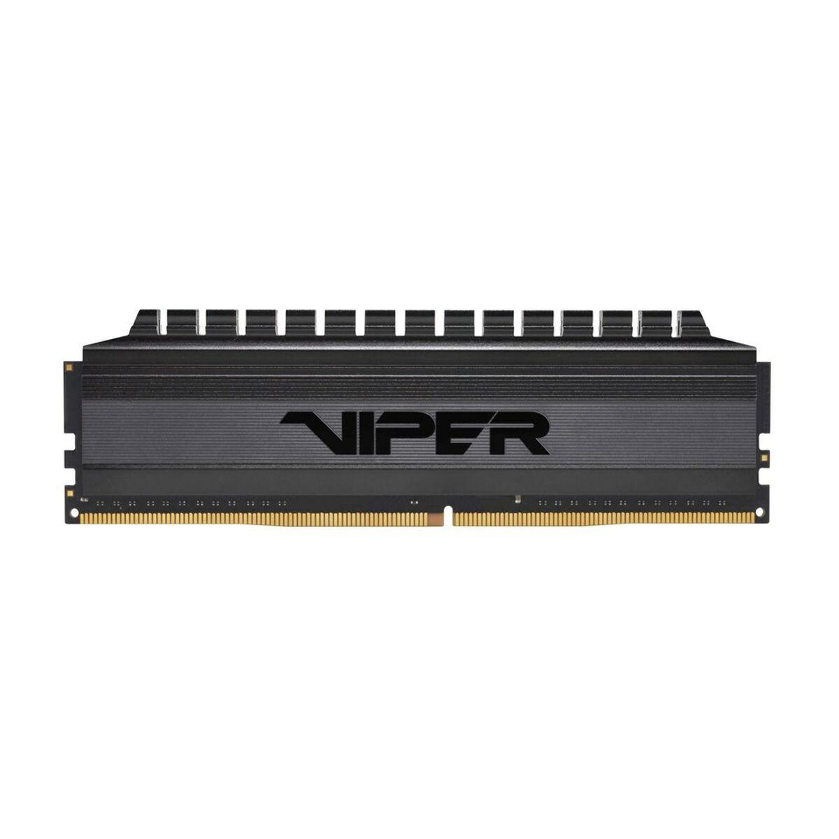 KIT DDR4 PATRIOT "VIPER 4 BLACKOUT" 16GB (2x8GB) 3600Mhz CL18 - DUAL CHANNEL PVB416G360C8K