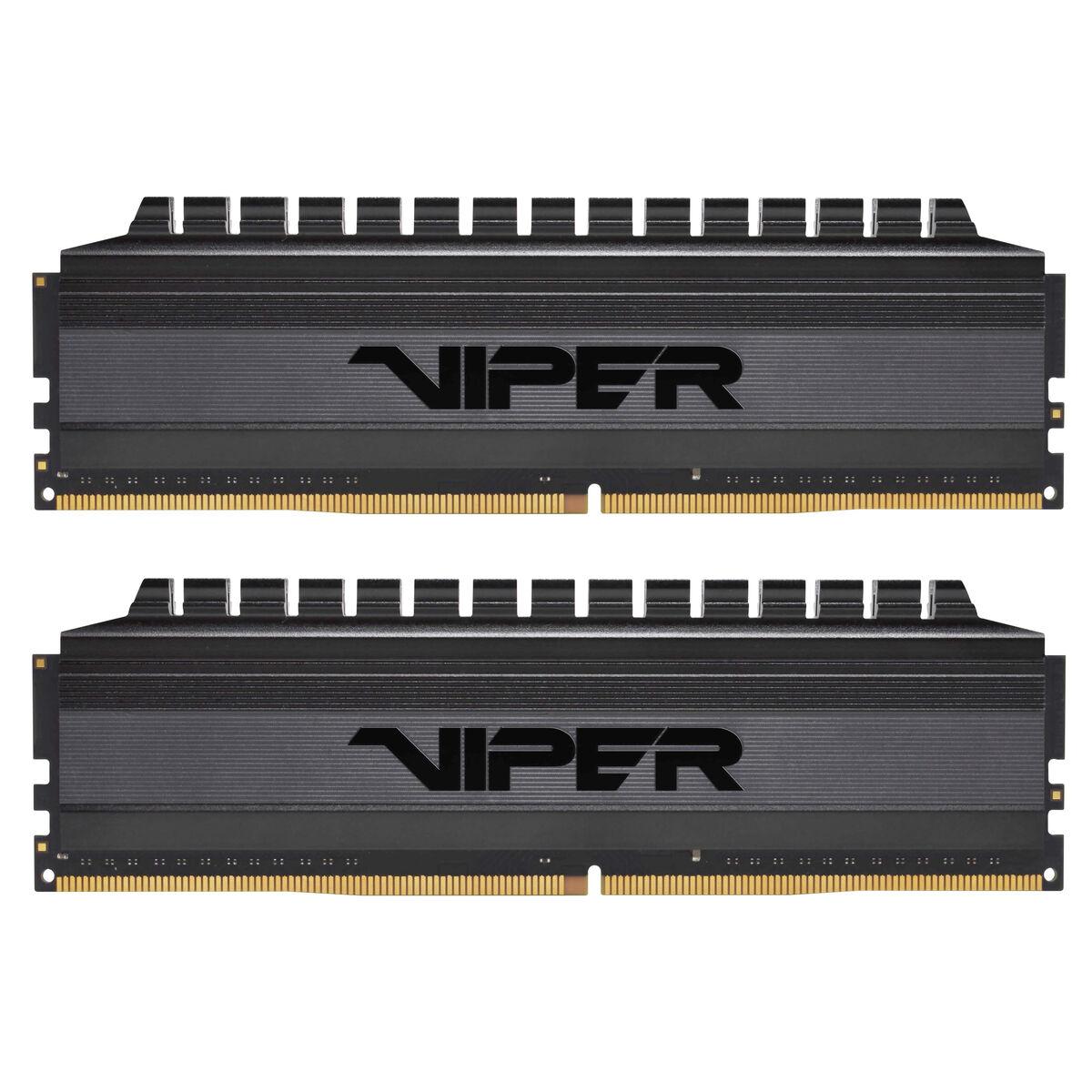 KIT DDR4 PATRIOT "VIPER 4 BLACKOUT" 16GB (2x8GB) 4400Mhz CL18 - DUAL CHANNEL PVB416G440C8K