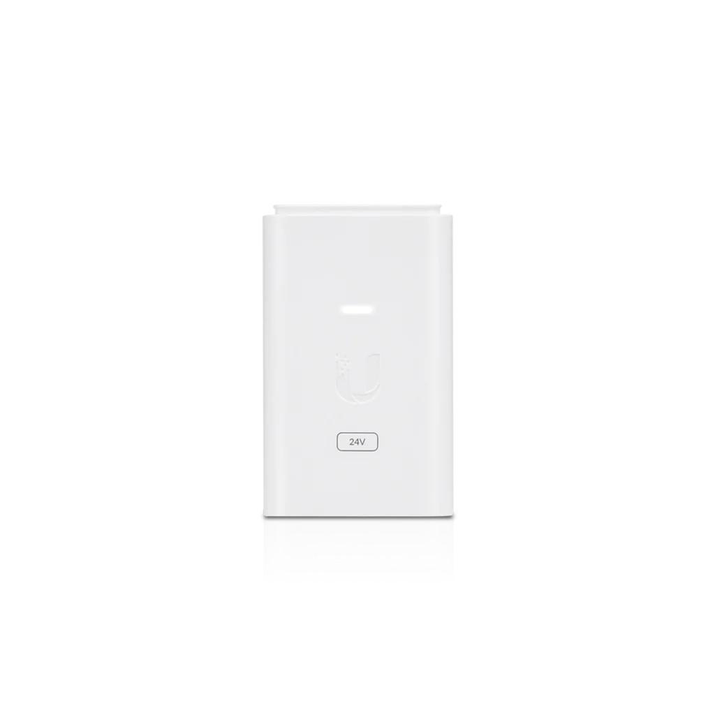 Ubiquiti POE-24-7W-G-WH | PoE Power supply | 24V, 0,3A, 7W, Gigabit, Bianco