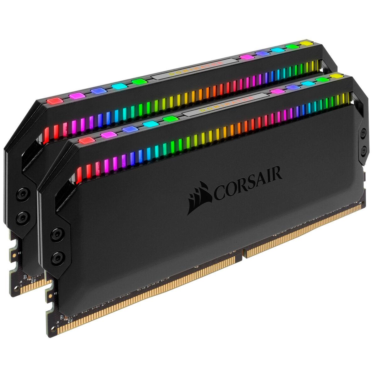 Corsair Dominator Platinum RGB memoria 16 GB 2 x 8 GB DDR4 3600 MHz (CORSAIR Dominator Platinum RGB - 16 GB)