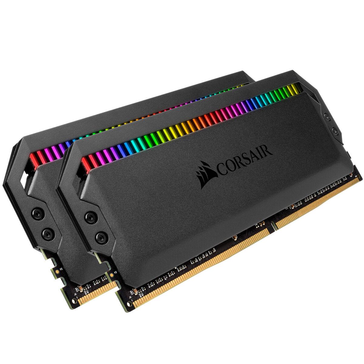 Corsair Dominator Platinum RGB memoria 16 GB 2 x 8 GB DDR4 3600 MHz (CORSAIR Dominator Platinum RGB - 16 GB)