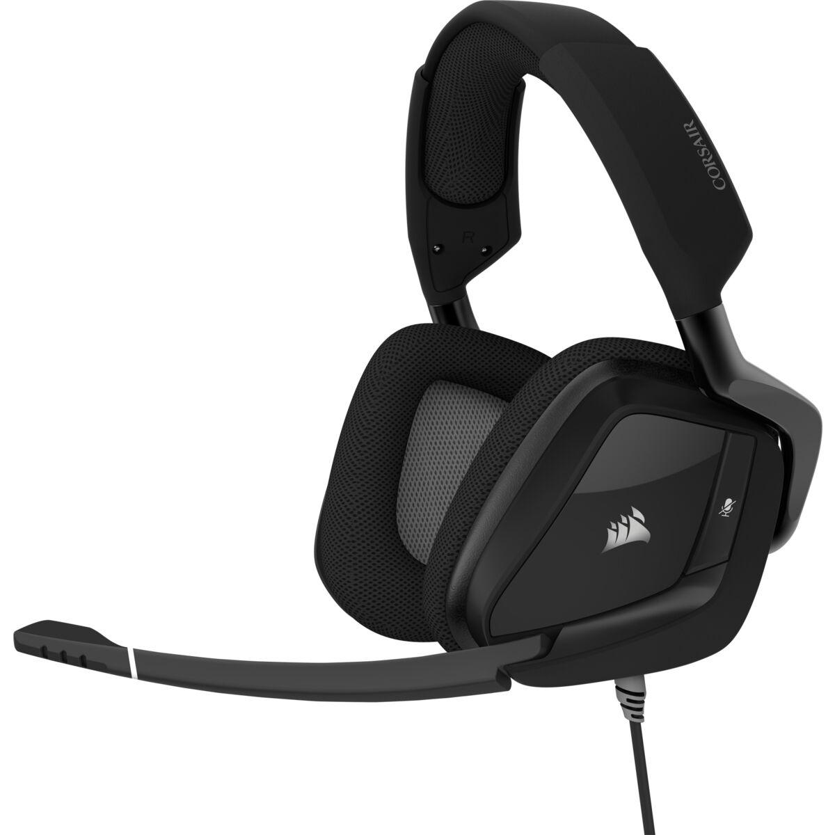 Corsair VOID ELITE USB Auricolare Cablato A Padiglione Gaming Nero (CORSAIR VOID RGB ELITE HEADSET CARBON)