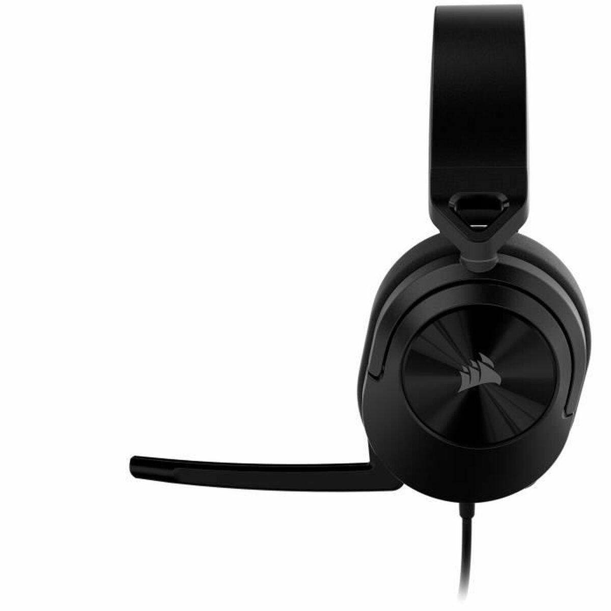 Corsair HS55 STEREO Auricolare Cablato Portatile Giocare Carbonio (CORSAIR HS55 GAMING HEADSET CARBON)