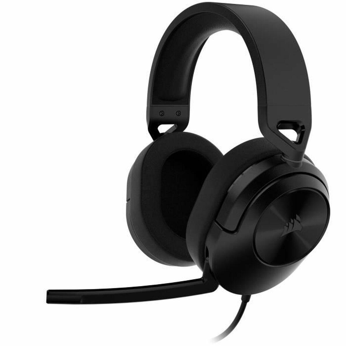 Corsair HS55 STEREO Auricolare Cablato Portatile Giocare Carbonio (CORSAIR HS55 GAMING HEADSET CARBON)