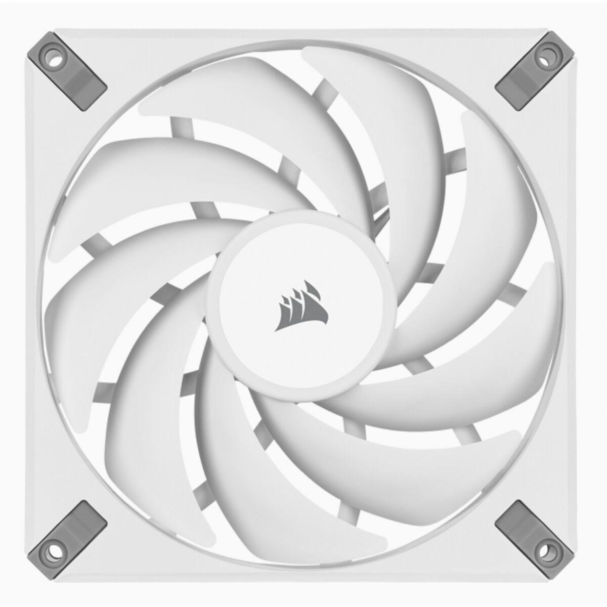 Corsair AF140 ELITE Case per computer Ventilatore 14 cm Bianco 1 pz (Corsair AF140 ELITE 140mm High-Performance PWM Fan - White)