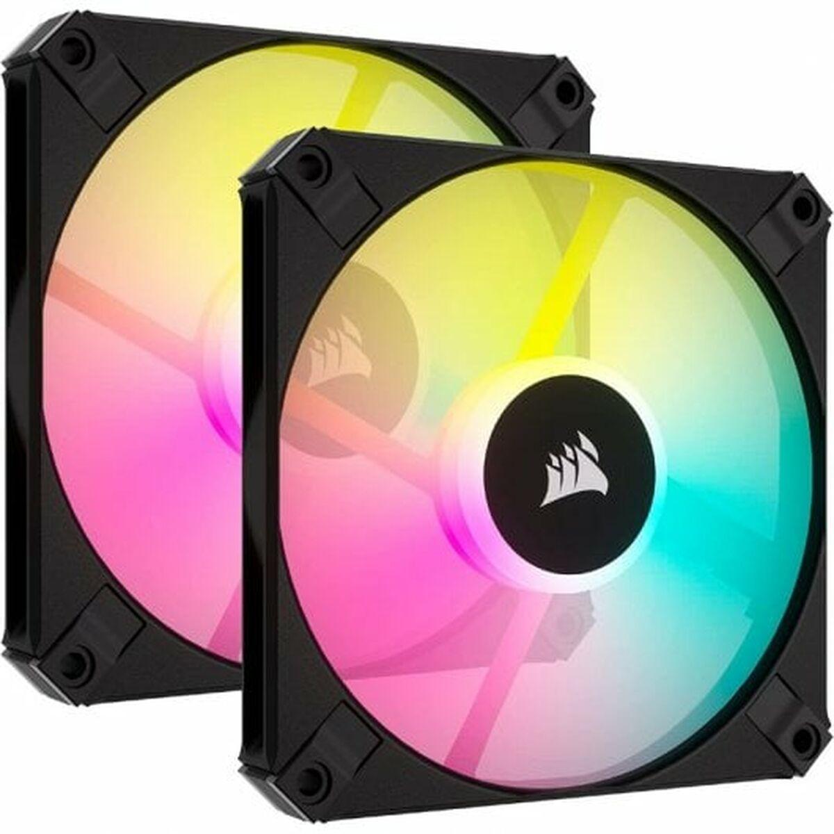 Corsair CO-9050163-WW sistema di raffreddamento per computer Case per computer Ventilatore 12 cm Nero (Corsair iCUE AF120 RGB S