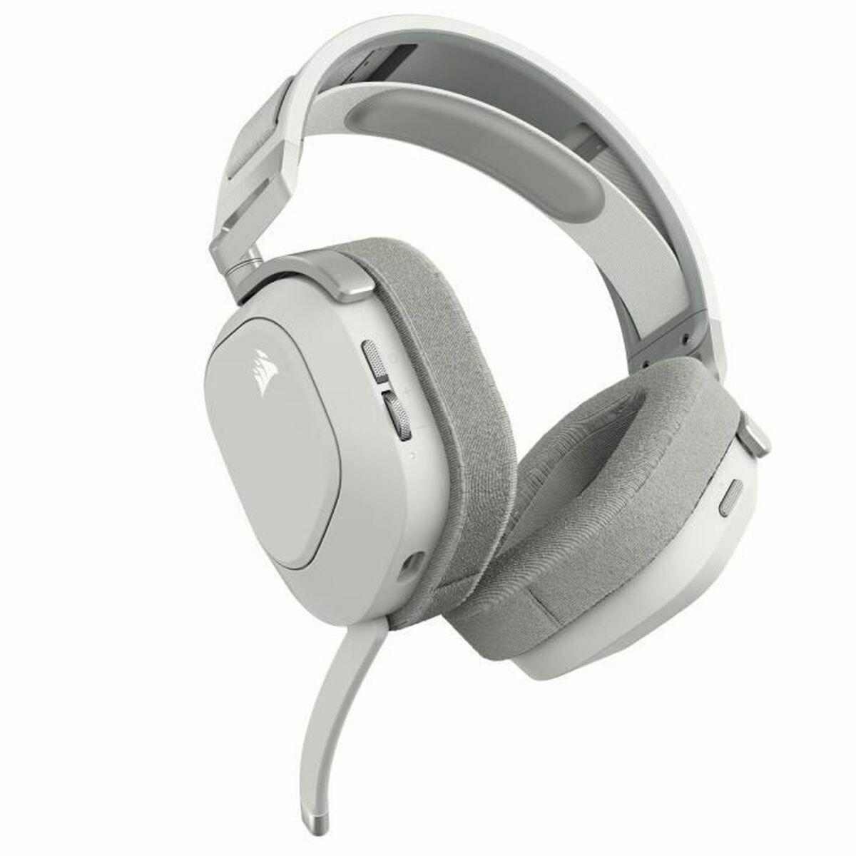 Corsair CA-9011296-EU cuffia e auricolare Wireless A Padiglione Giocare Bluetooth Bianco (CORSAIR HS80 MAX W/L HEADSET WHITE)