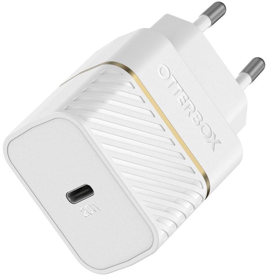 OtterBox EU Wall Charger 20W - 1X USB-C 20W USB-PD White