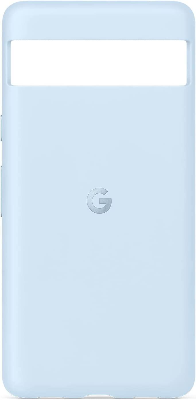 Cover posteriore per Google Pixel 7a in blu (custodia protettiva in silicone resistente per Google Pixel 7a)