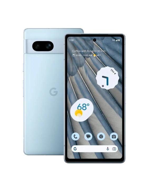 Google Pixel 7a - 128 GB in azzurro (smartphone 5G, 15,5 cm - 6,1"", Android 13, fotocamera principale da 64 MP)