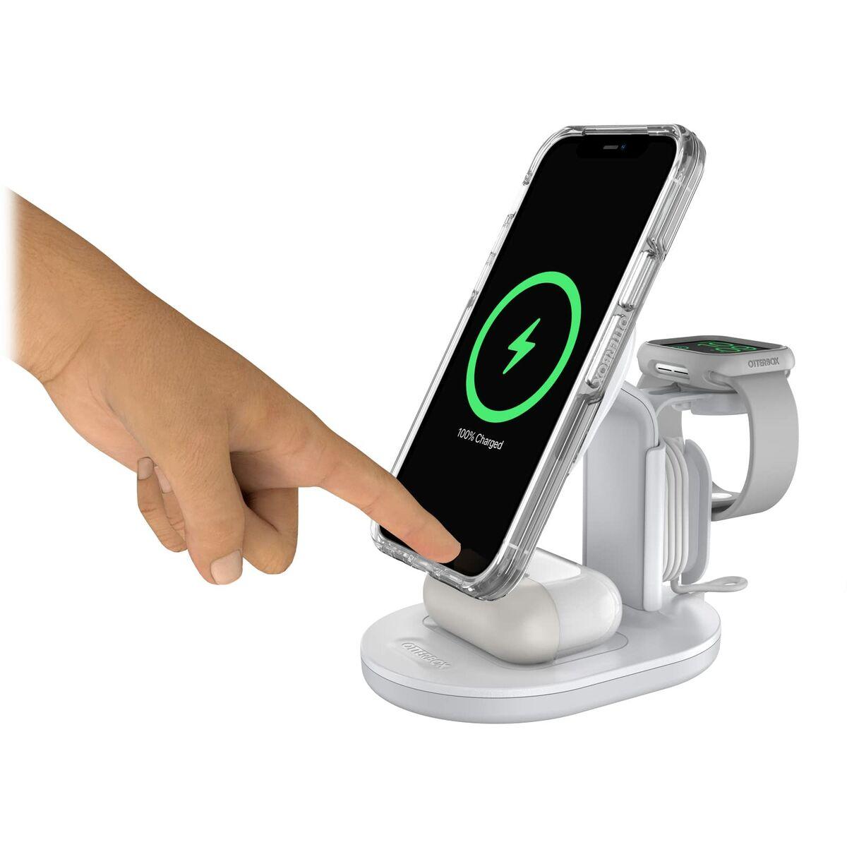 OTTERBOX MULTI-DEVICE WIRELESS - CHARGING STAND - WHITE