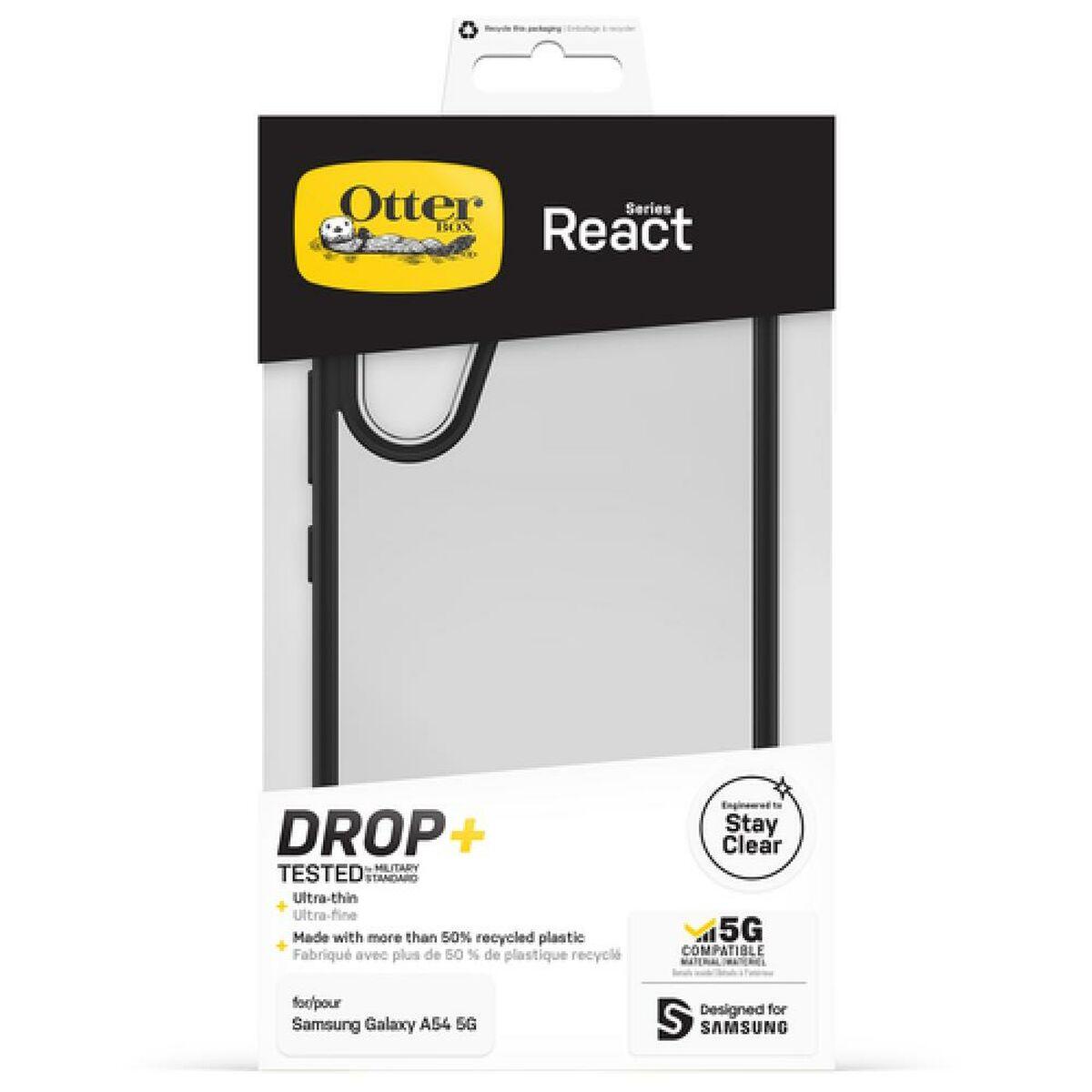 OTTERBOX REACT SAMSUNG GALAXY - A54 5G BLACK CRYSTAL CLEAR/BLACK