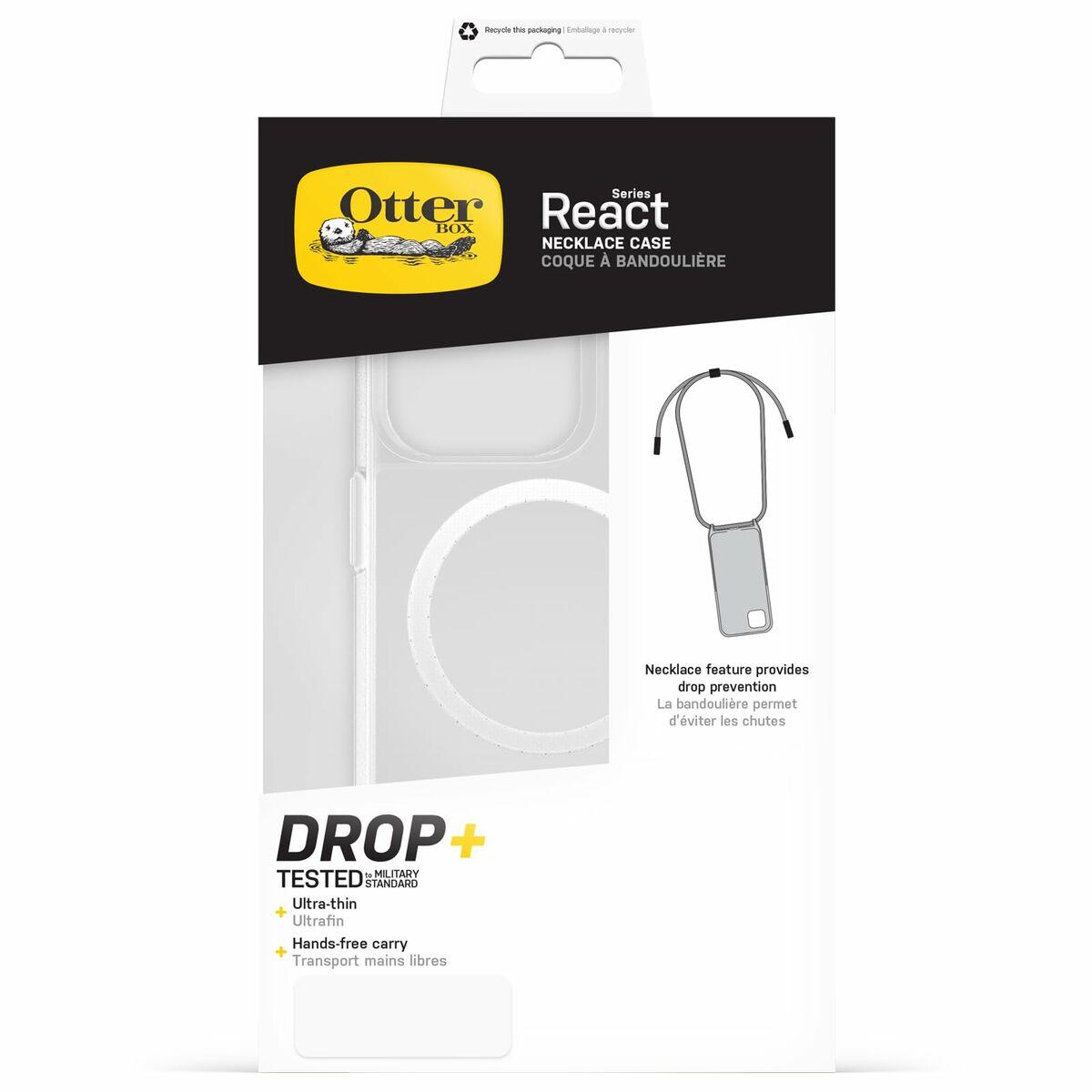 OtterBox React Necklace MagSafe Apple iPhone 15 Pro - clear