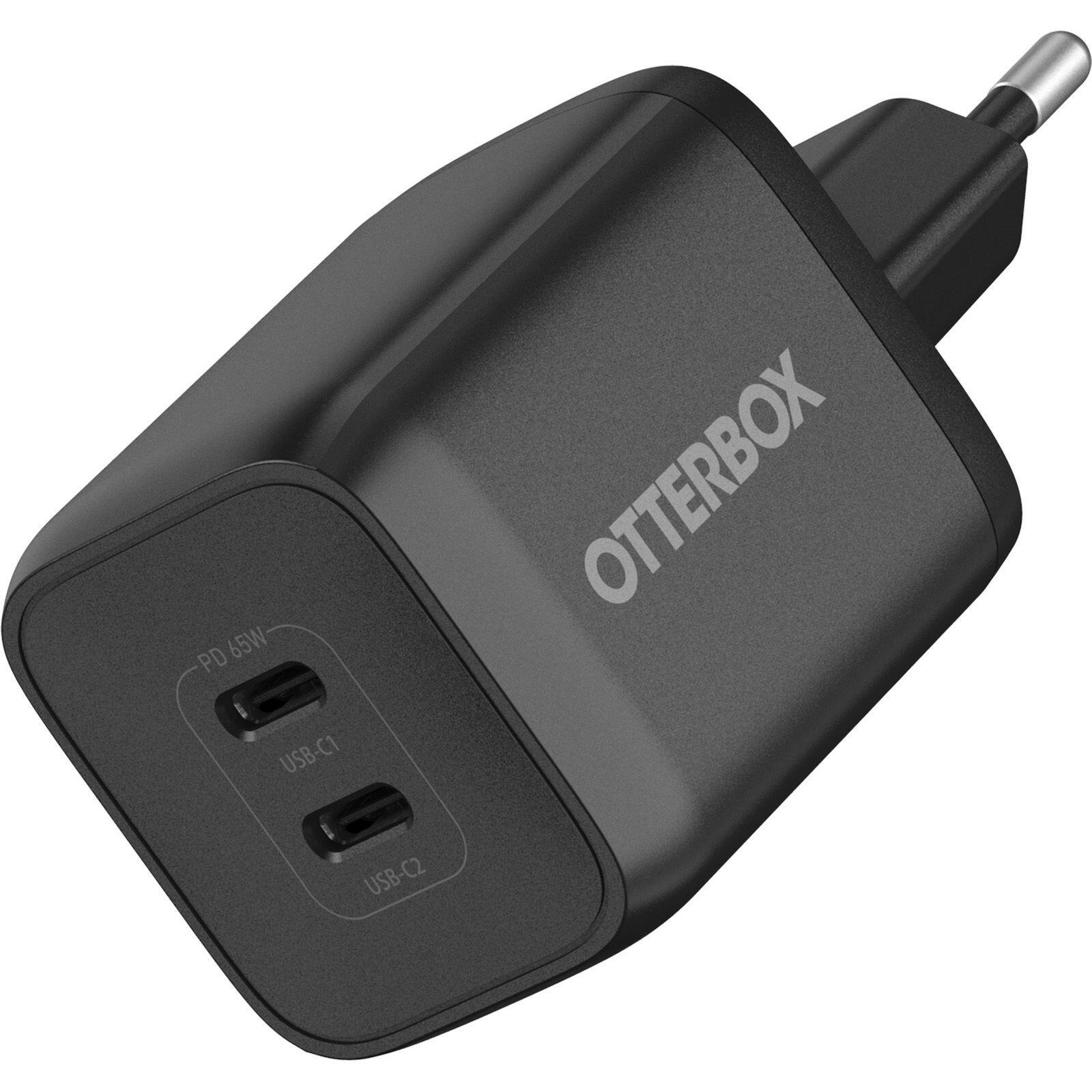 OB STANDARD EU WALL CHARGER 65W - GAN - 1X USB-C 45W + 1X USB-C 20