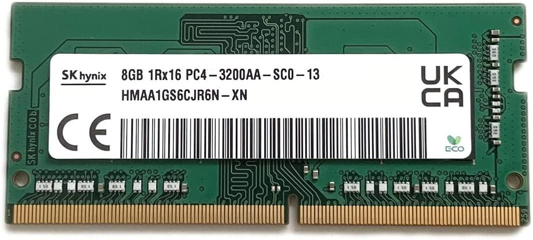 SKHYNIX RAM SO-DDR4 8GB 3200MHZ PC4-25600 HMAA1GS6CJR6N OEM BULK