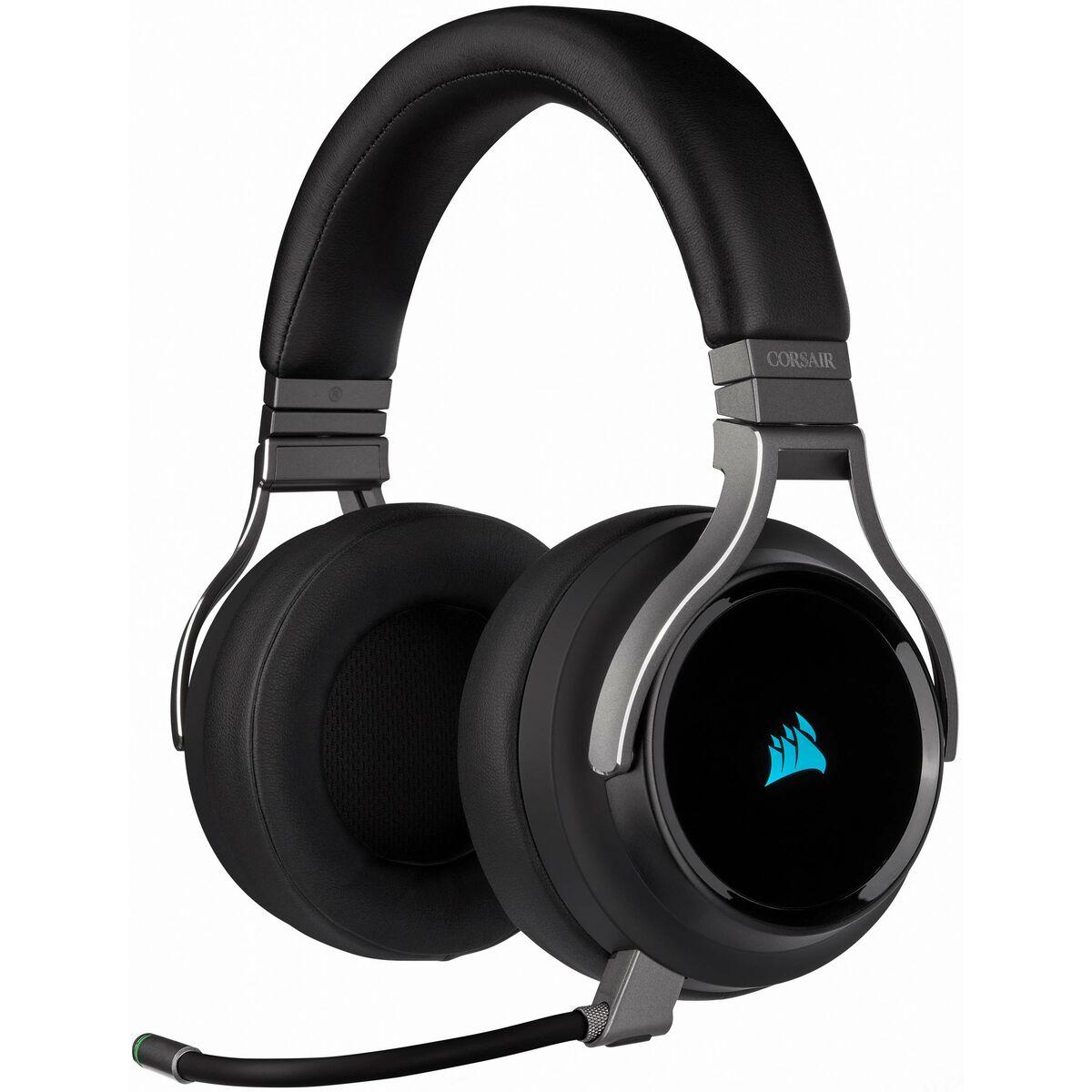 Corsair Virtuoso RGB Auricolare Con cavo e senza cavo A Padiglione Gaming USB tipo A Carbonio (CORSAIR VIRTUOSO RGB WL HEADSET