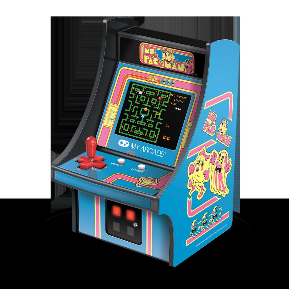 IL MIO MICRO LETTORE ARCADE MS PACMAN 6.75" DGUNL-3230