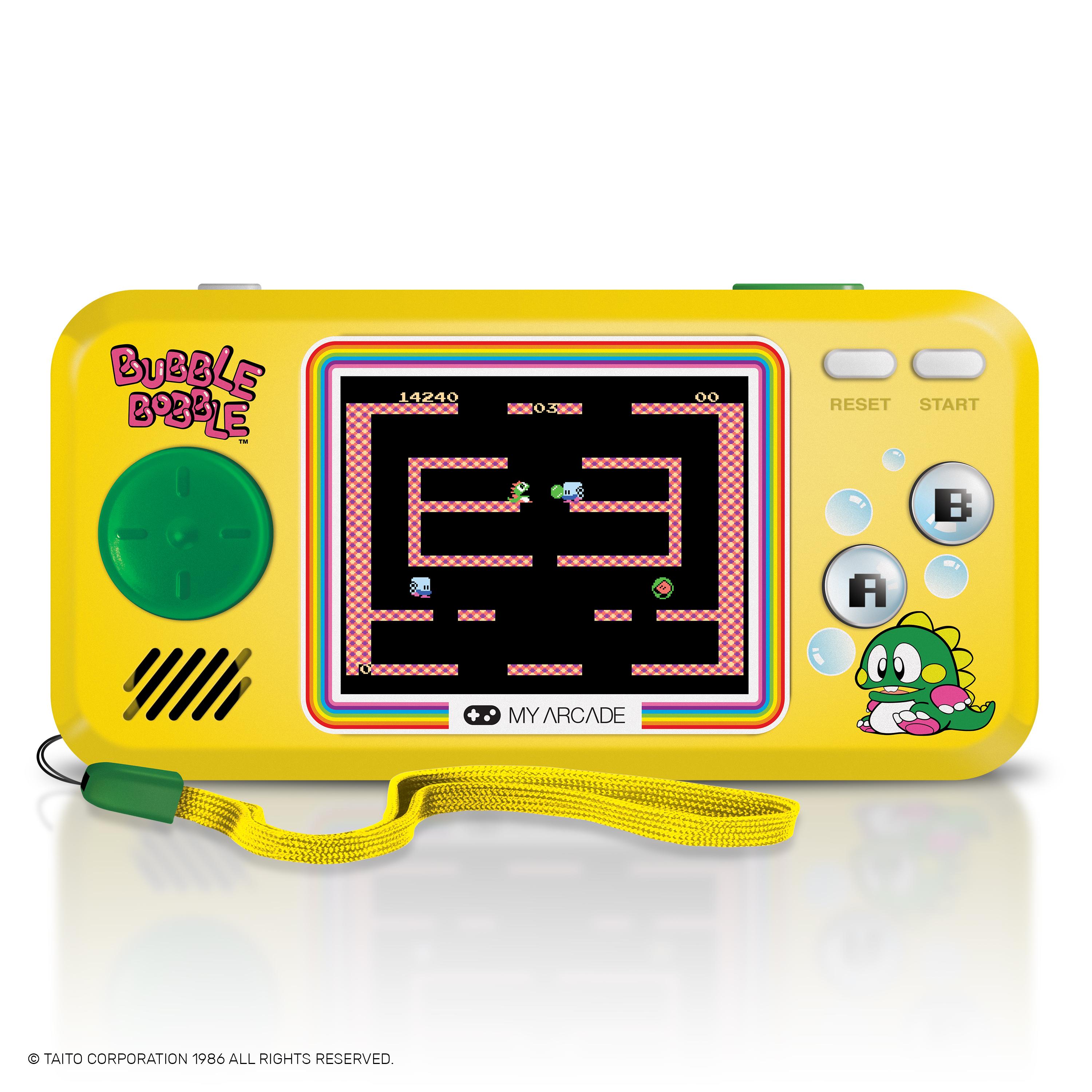 IL MIO ARCADE POCKET PLAYER BUBBLE BOBBLE 3 GIOCHI DGUNL-3248