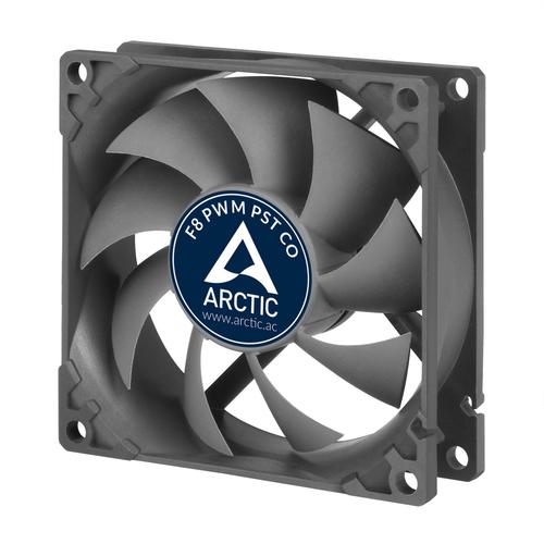 ARCTIC F8 PWM PST CO Case per computer Ventilatore 8 cm Nero (F8 PWM CO 80mm Fan Low Noise - F8 PWM PST CO 80mm PWM with - PST