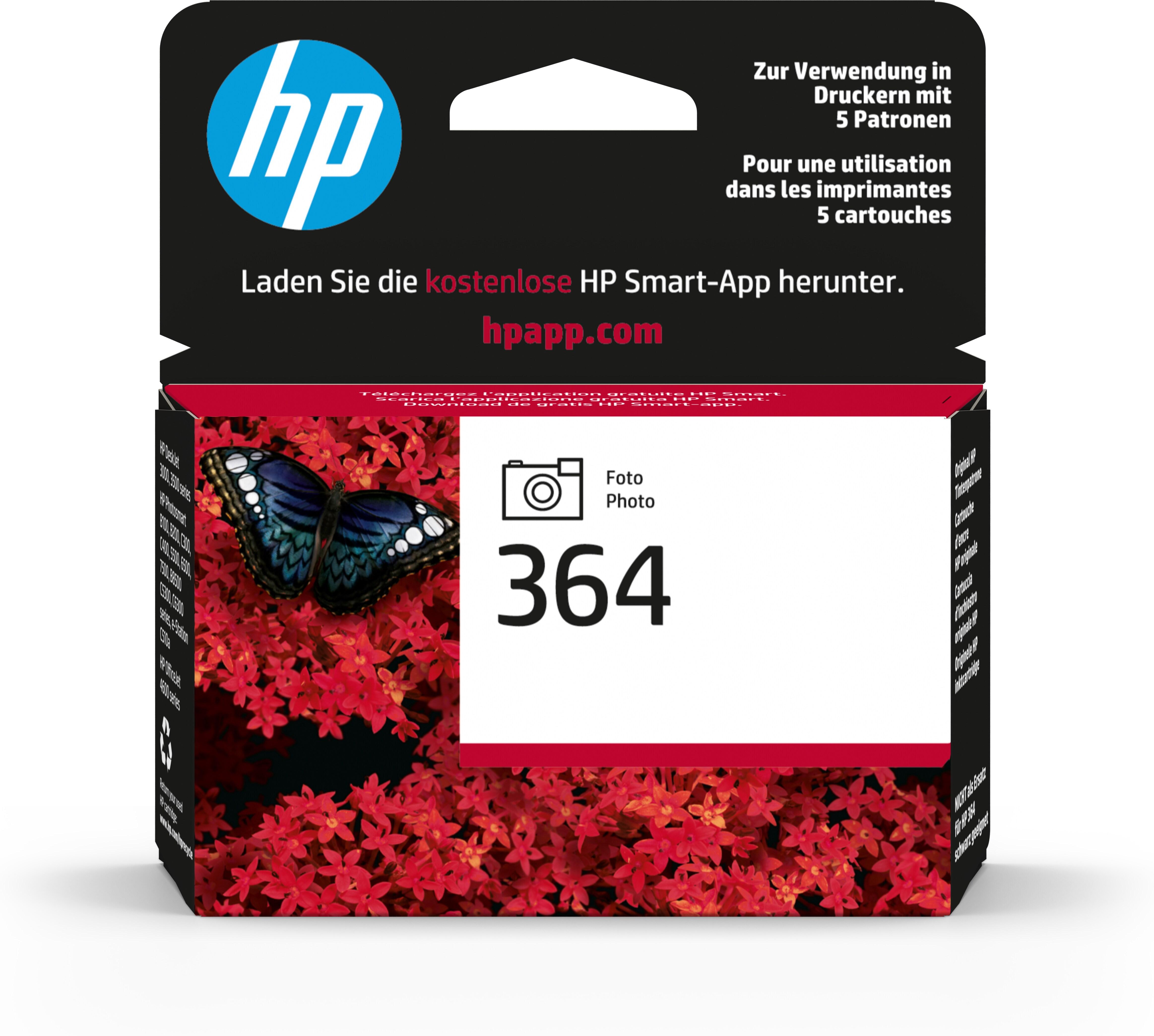 HP 364 Ink photo black Vivera DE