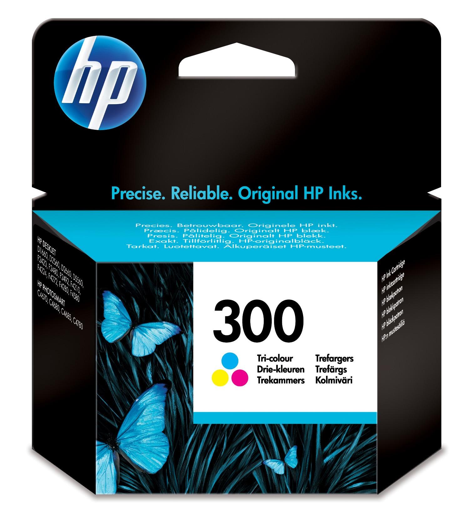 HP 300 original ink cartridge tri-co 4ml