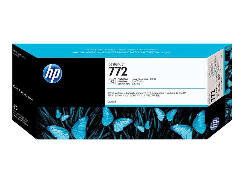 HP 772 - 300 ml - nero per foto - originale - Des