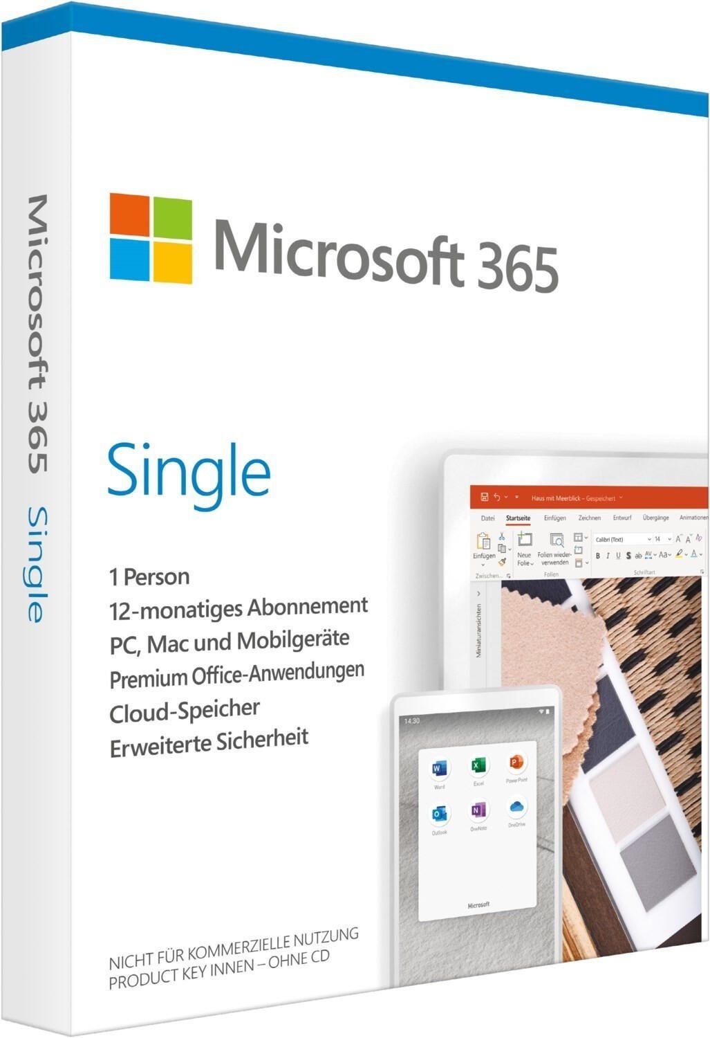 Microsoft Office 365 Personal 1 licenza/e 1 anno/i Multilingua