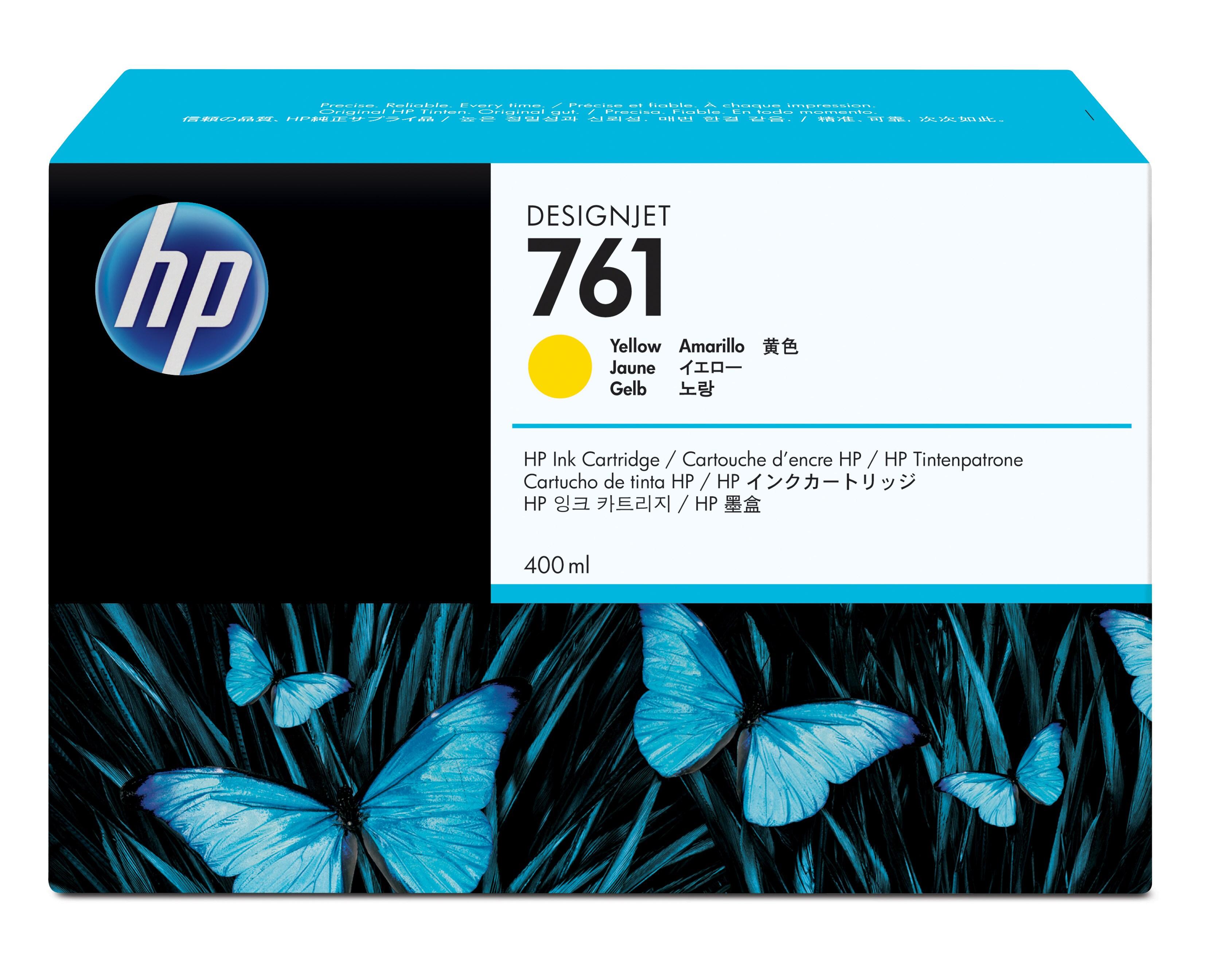 HP 761 - 400 ml - giallo - originale - DesignJet