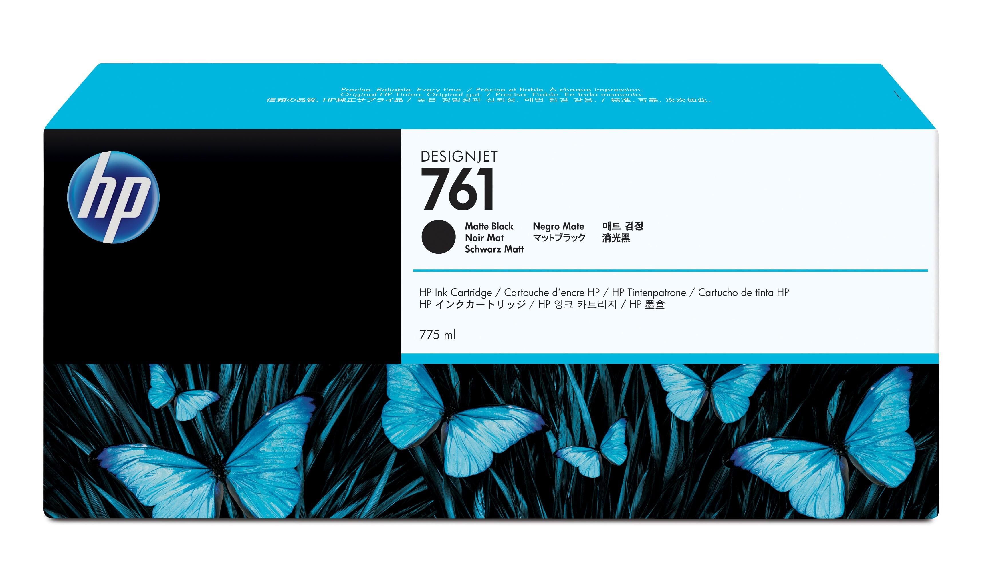 HP 761 - 775 ml - alta capacit - nero opaco - o