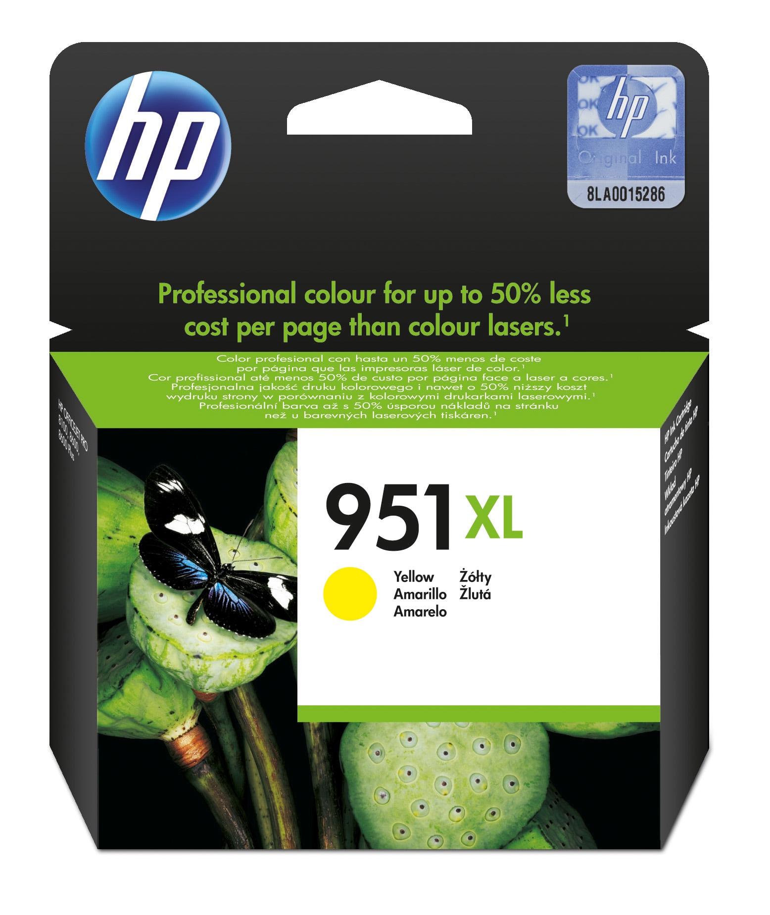 CARTUCCIA INK HP 951XL YELLOW BLIST