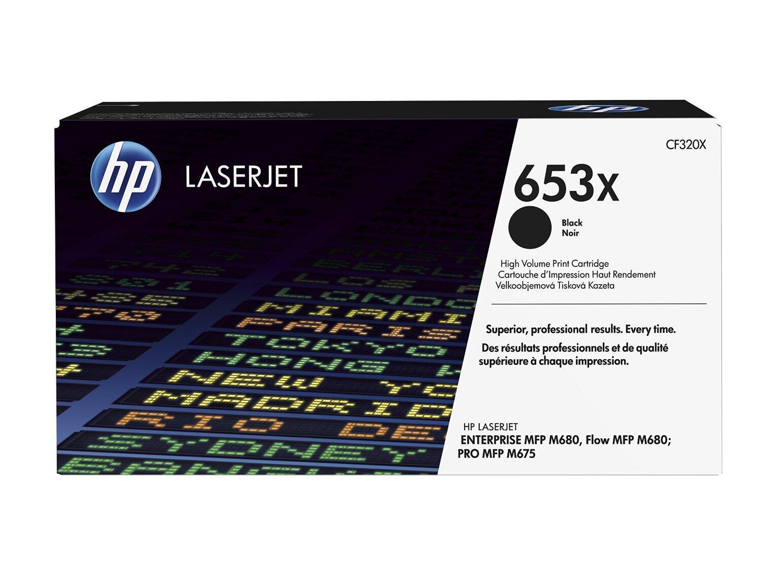 HP Original 653x toner Black Black High Abitation 21.000 (CF320X)