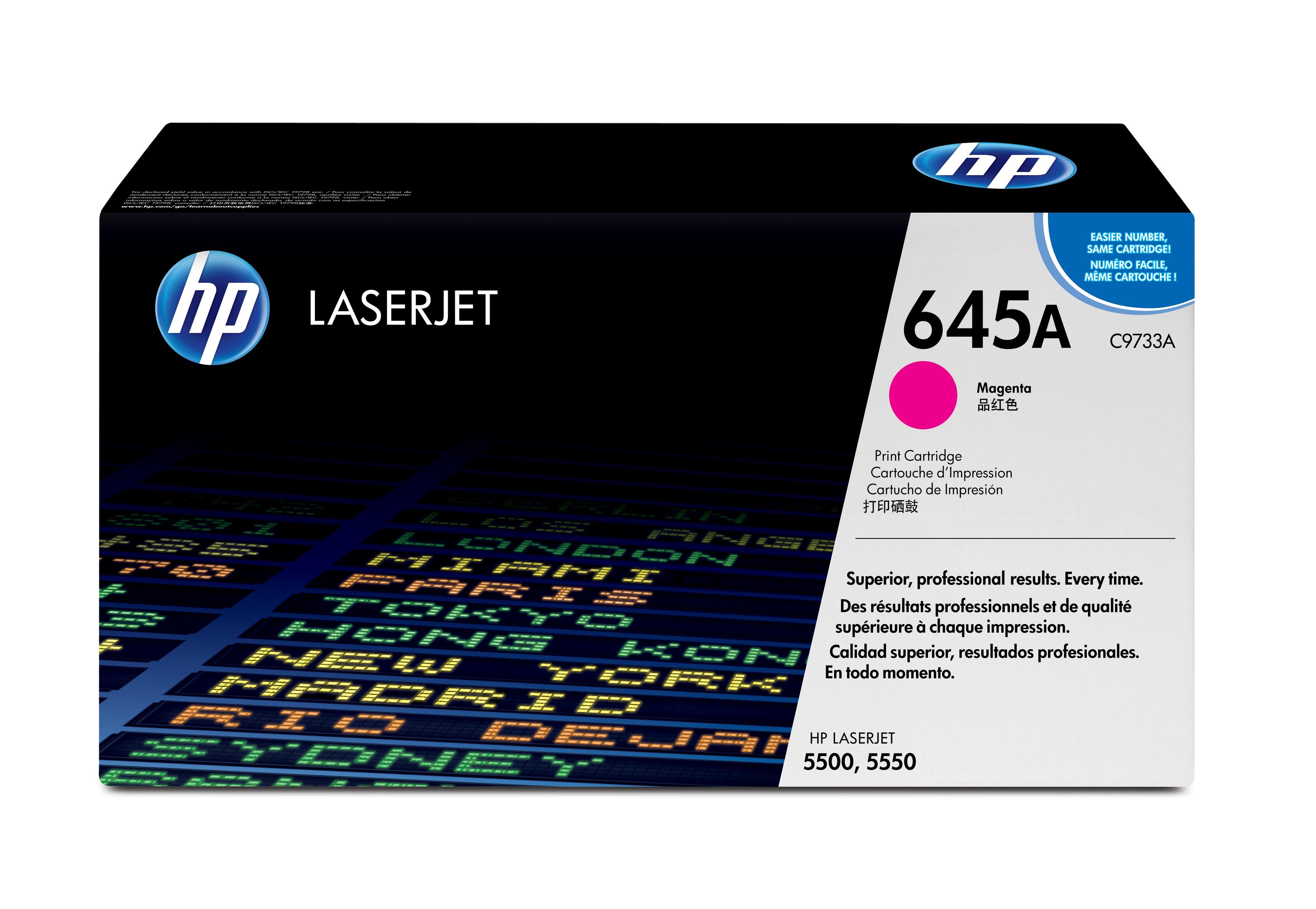 C9733A TONER MAGENTA X LJ5500