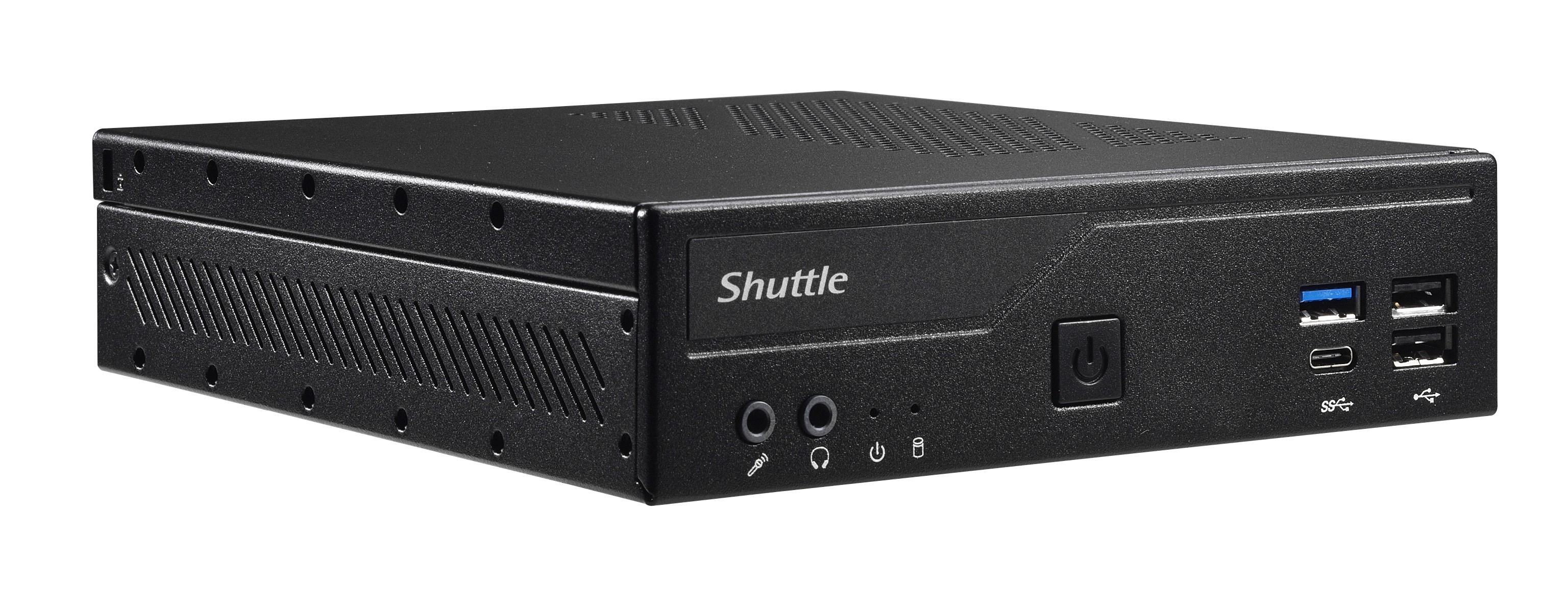 Shuttle DH610S barebone per PC/stazione di lavoro Slim PC Nero Intel H610