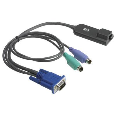 HP KVM Console USB 2.0 Virtual Media CAC Interface Adapter cavo per tastiera, video e mouse