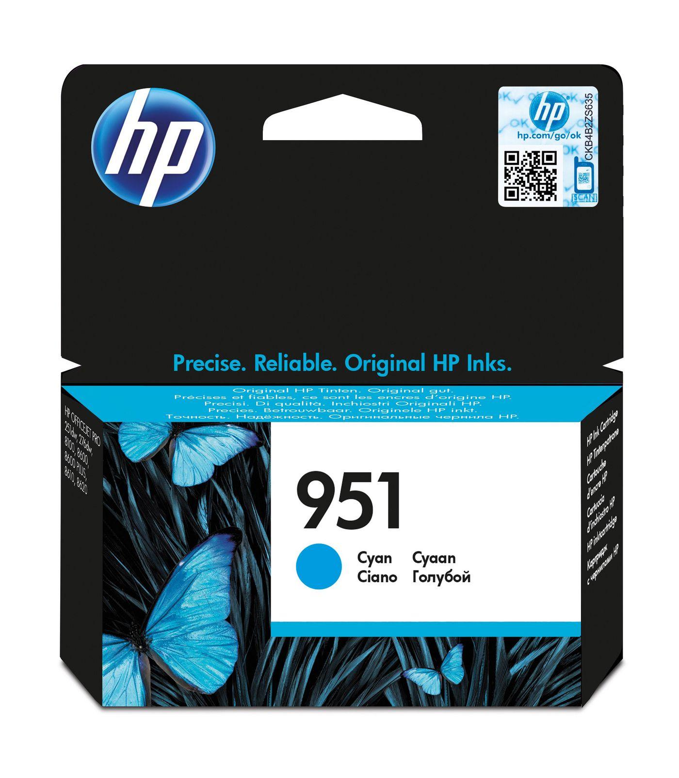 CARTUCCIA HP 951 CIANO NO BLISTER