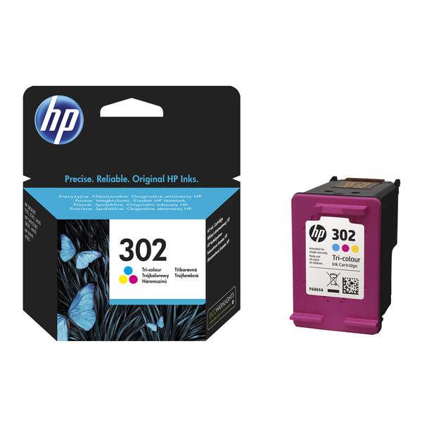 CARTUCCIA HP 302 TRI-COLOR INK CARTRIDGE