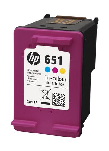 HP 651 Ink Cartridge Tri-color