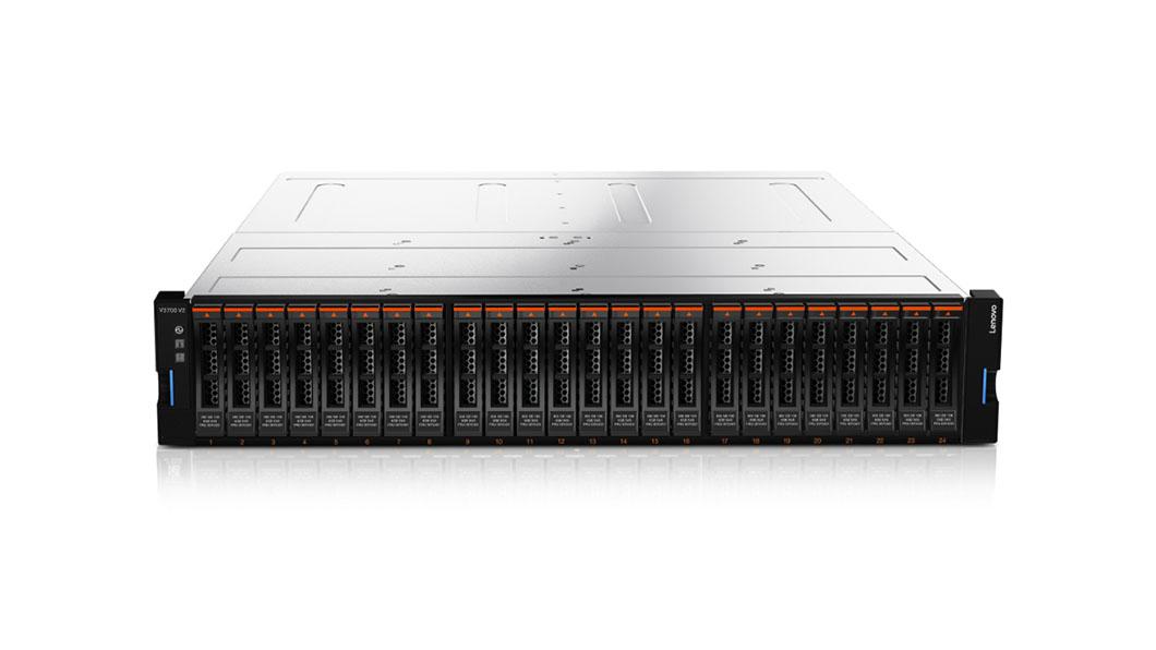 Lenovo Storage V3700 V2 XP array di dischi Armadio (2U) Nero Argento