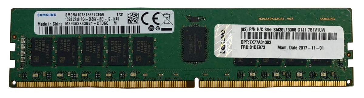 ThinkSystem 16GB TruDDR4 3200 MHz (2Rx8 1.2V) RDIMM - 4X77A08632