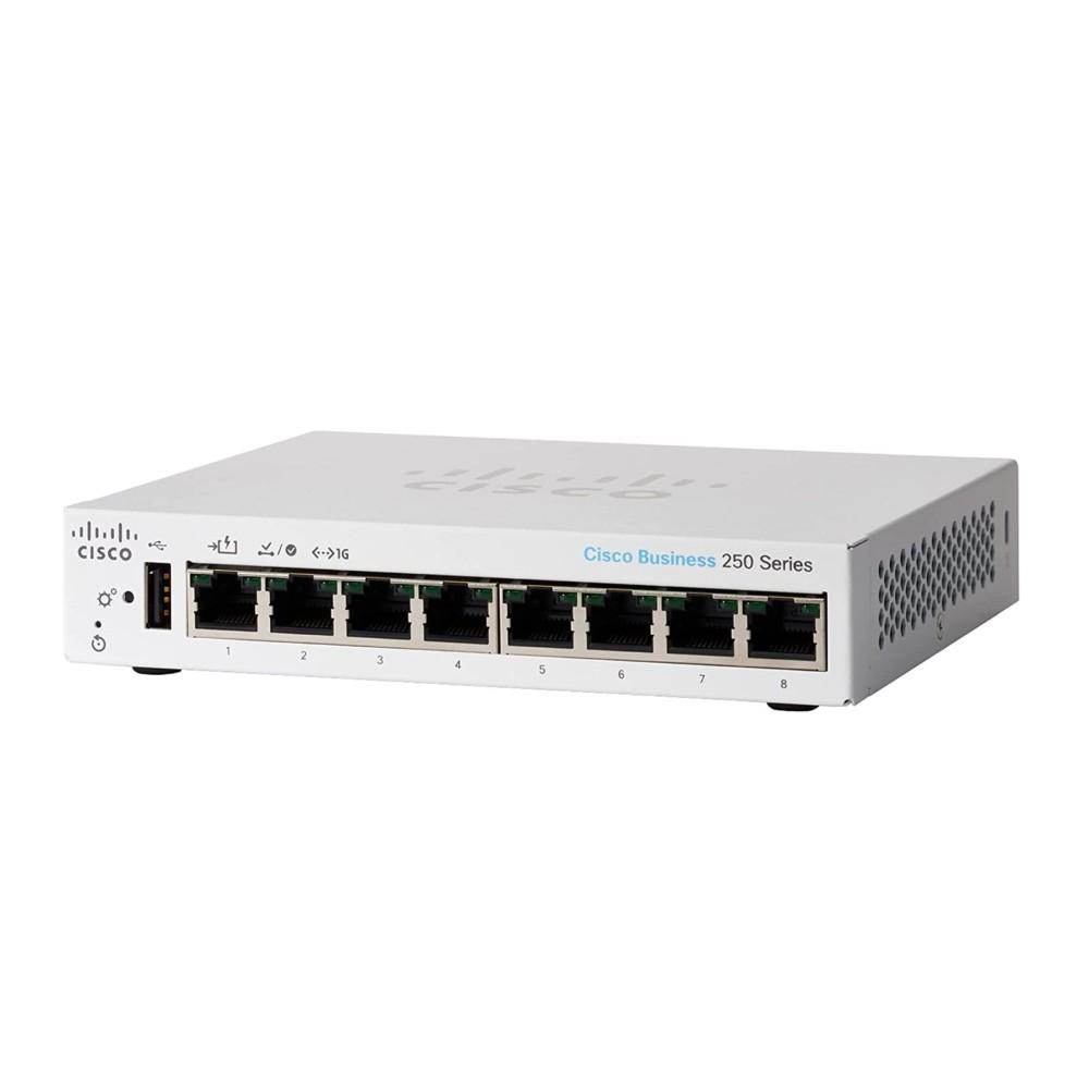 Cisco CBS250-8T-D | Switch | 8x RJ45 1000Mb/s