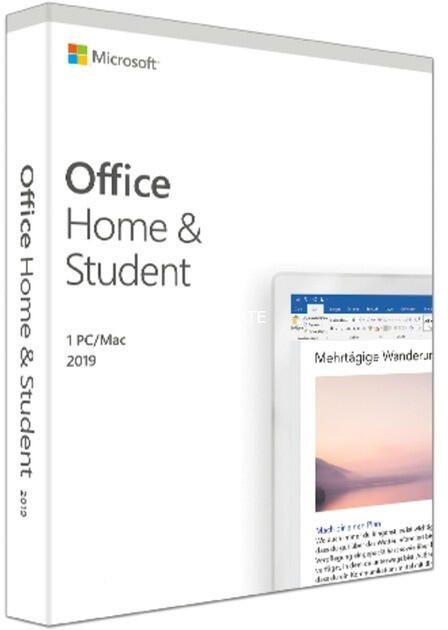 MS Office 2019 Home & Student 1pc o 1Mac Box DE