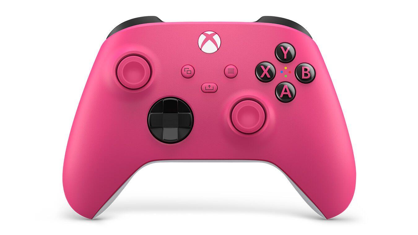 Microsoft Controller Wireless per Xbox - Deep Pink per Xbox Series XS Xbox One e dispositivi Windows (Xbox Wireless Controller